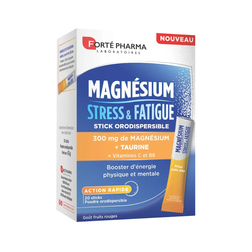 Magnésium 300 Stress & Fatigue Forté Pharma