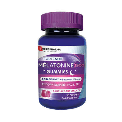 Forté Nuit Mélatonine 1900 Gummies