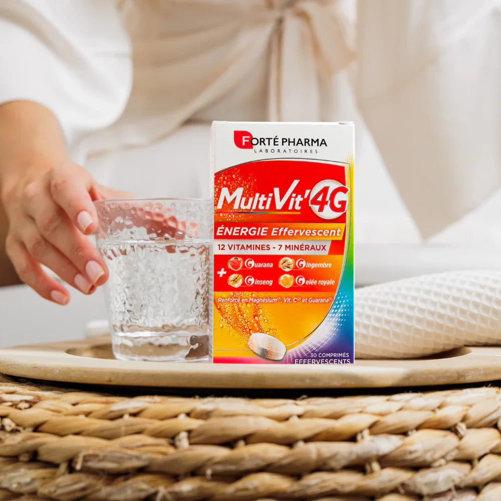 Multivit'4G Energie Effervescent - Forté Pharma