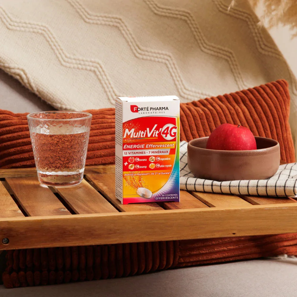 Multivit'4G Energie Effervescent - Forté Pharma