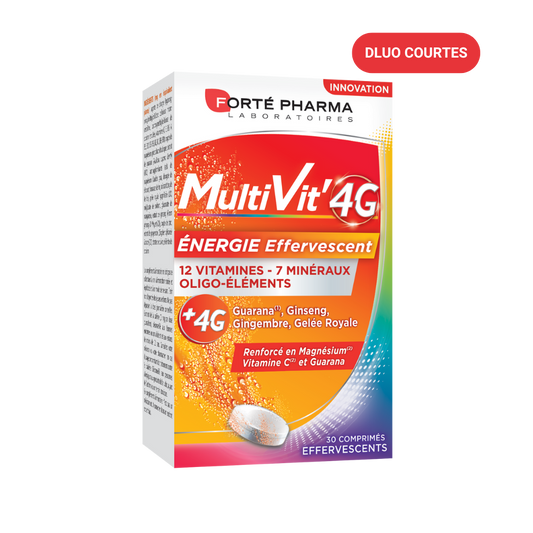 Multivit'4G Energie Effervescent