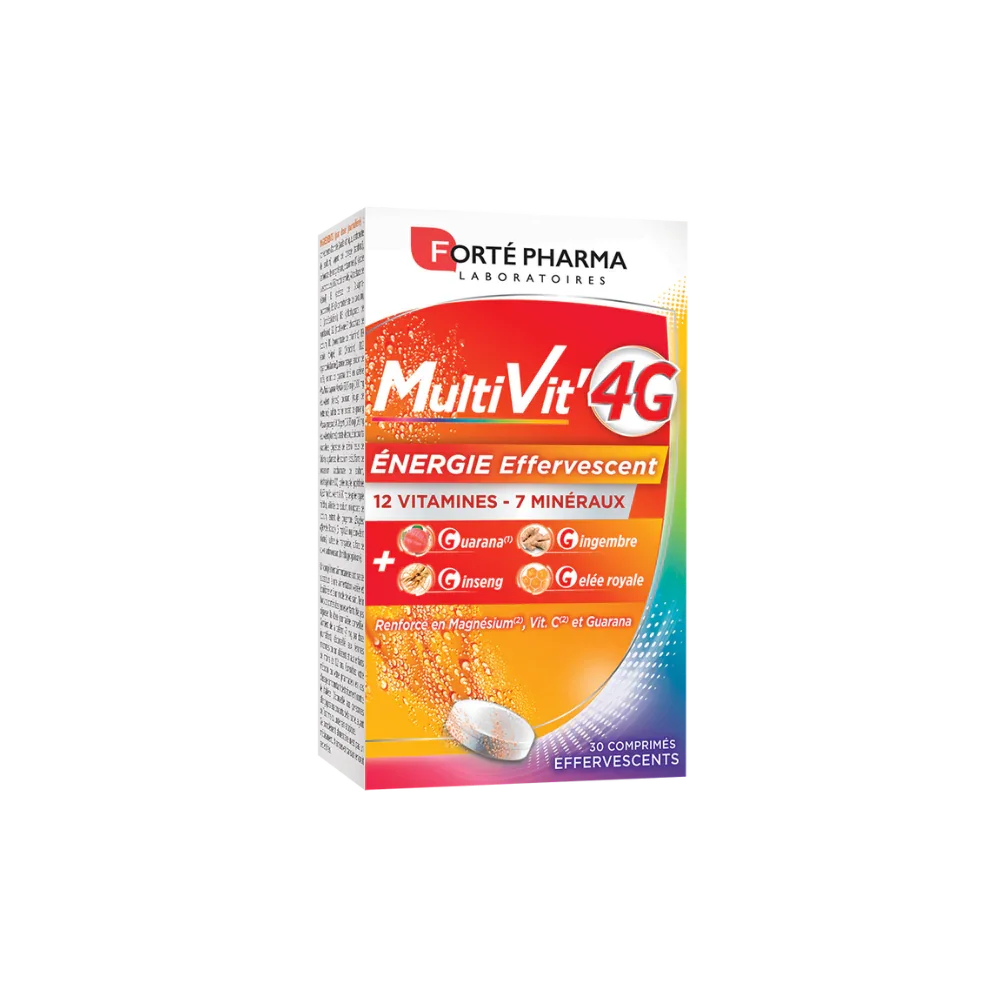 Multivit'4G énergie forté pharma