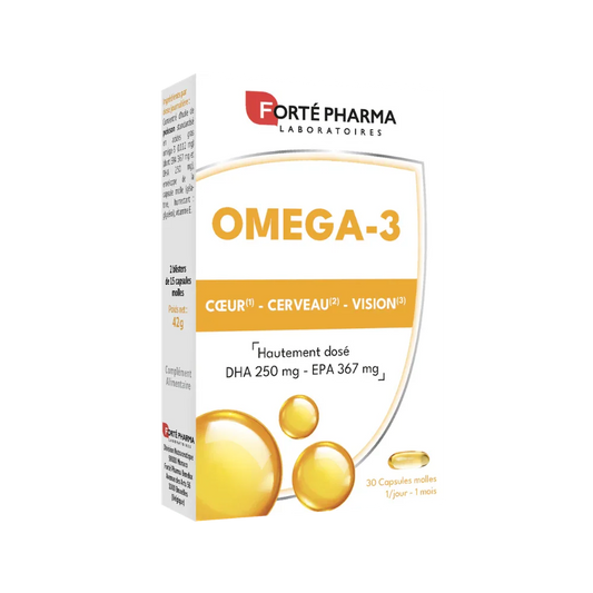 Omega 3 cœur cerveau vision 