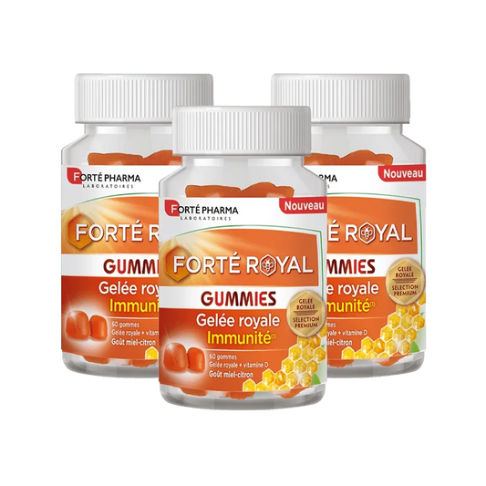 Lot de 3 Forte Royal Gummies Gelée Royale Immunité - Forté Pharma - Lot de 3 Forte Royal Gummies Gelée Royale Immunité - Default Title
