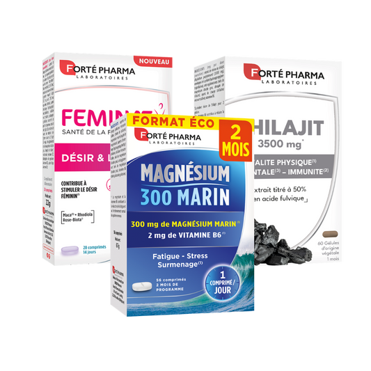 Achetez notre Pack Désir Féminin & Bien-être femme Forté Pharma