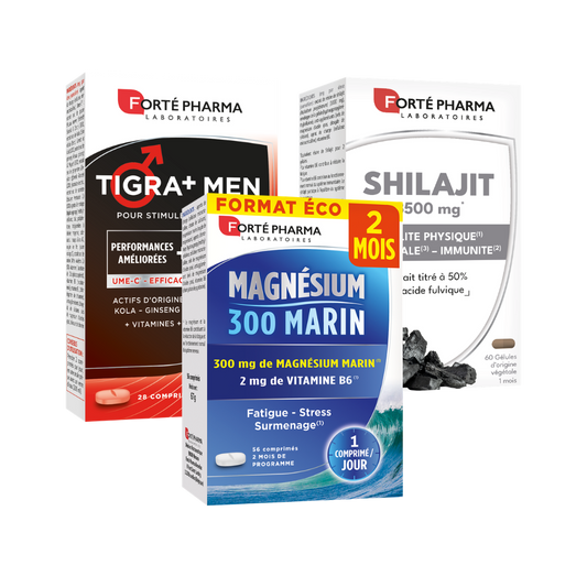 Achetez notre Pack Homme performance vigueur homme Forté Pharma