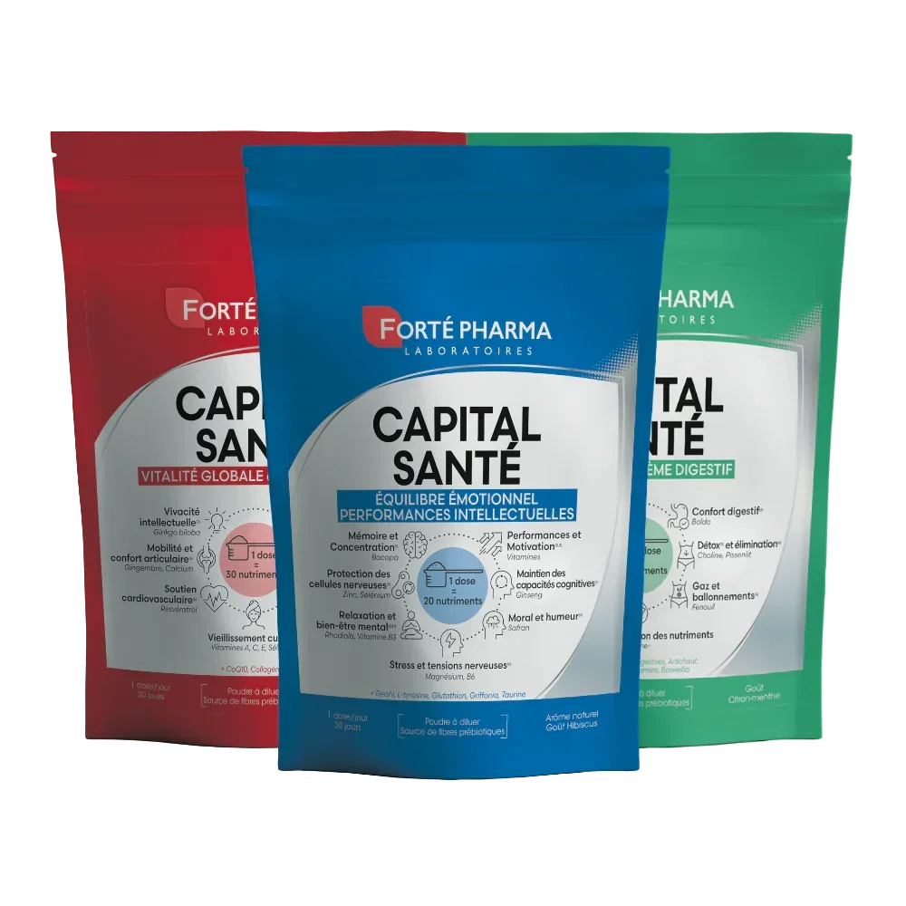Pack Trio Capital Santé Forté Pharma