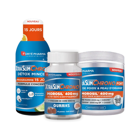 Pack Trio Minceur XtraSlim Chrono - Forté Pharma - Pack Trio Minceur XtraSlim Chrono - Default Title