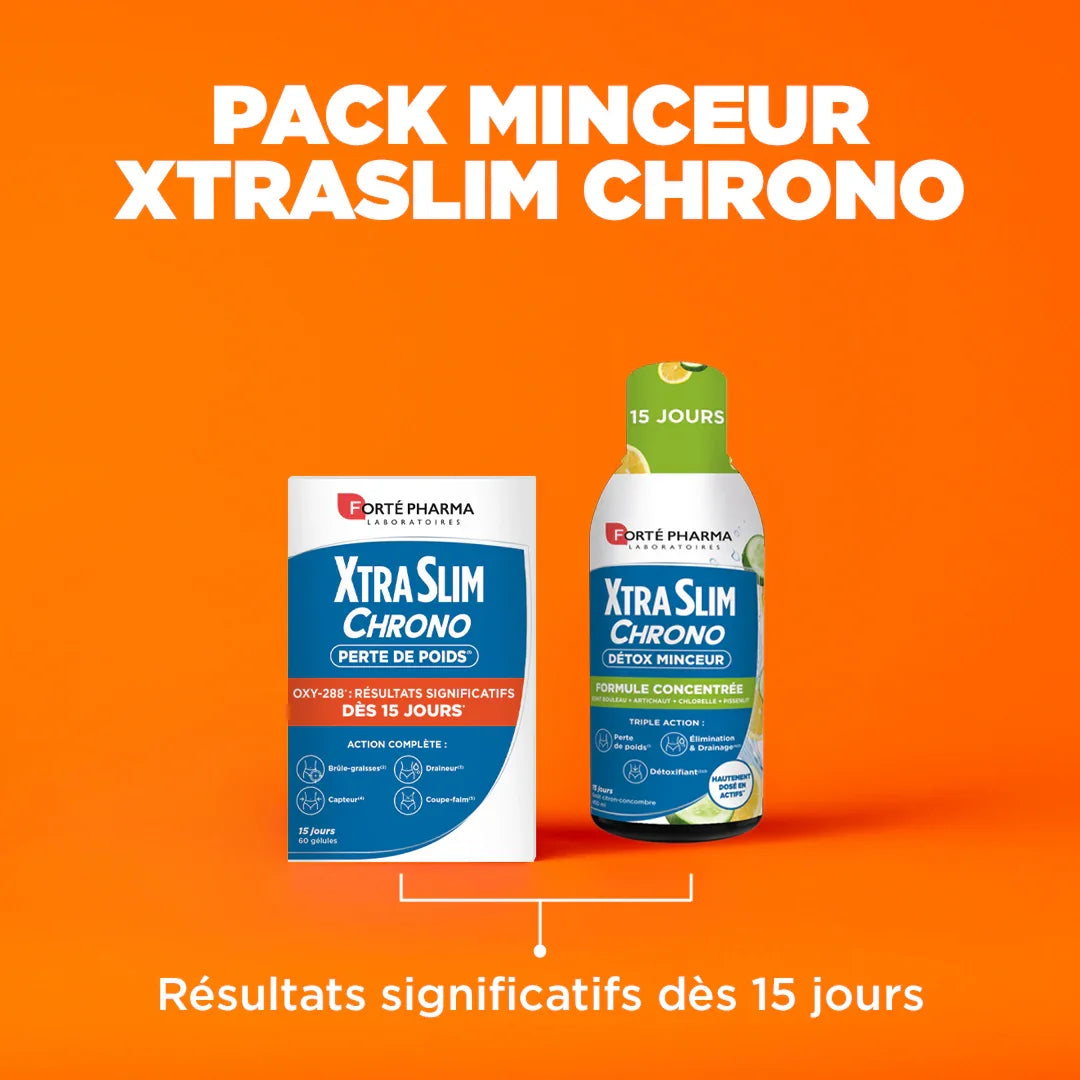 Pack minceur XtraSlim Chrono attributs Forté Pharma