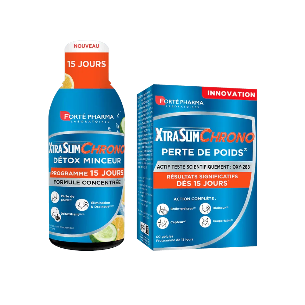 Pack Minceur XtraSlim Chrono - Forté Pharma - Pack Minceur XtraSlim Chrono - Default Title