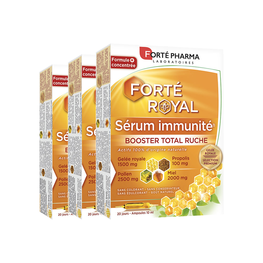 Forté Royal Gelée Royale BIO 3500 mg - Immunité ruche