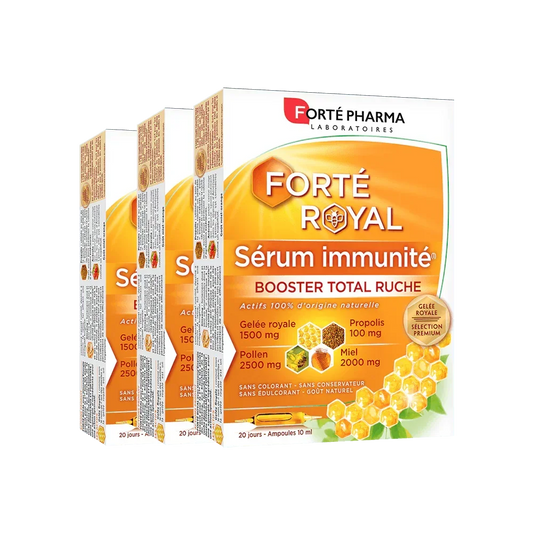 Lot de 3 Forté Royal Sérum immunité - Forté Pharma - Lot de 3 Forté Royal Sérum immunité - Default Title