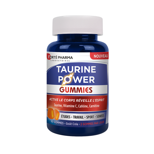 Acheter notre Taurine Power gummies pour donner un coup de boost