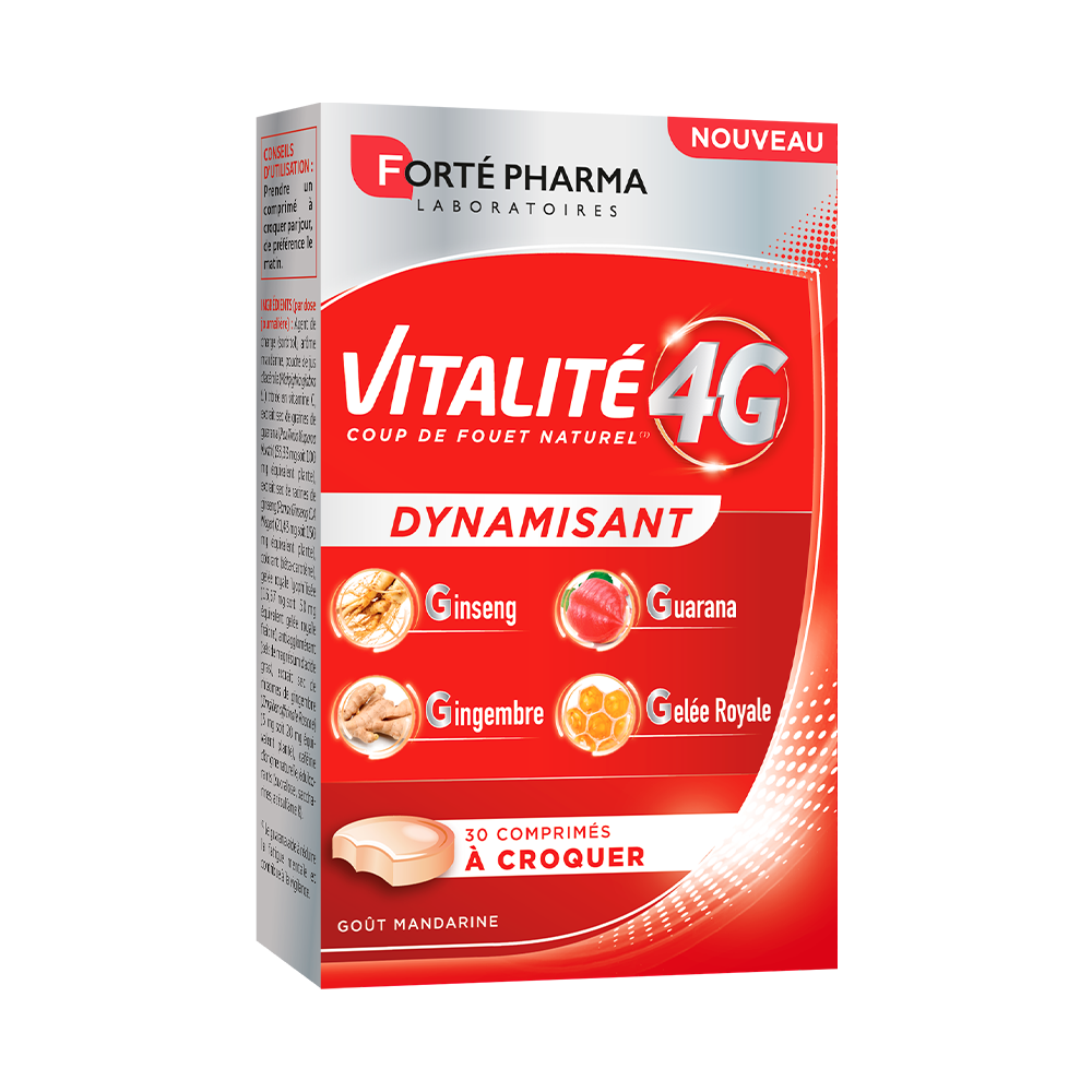 Achetez notre Vitalité 4G dynamisant à croquer