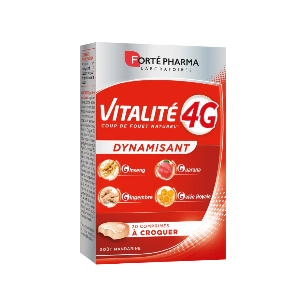 Vitalité4GDynamisantcomprimésàcroquer
