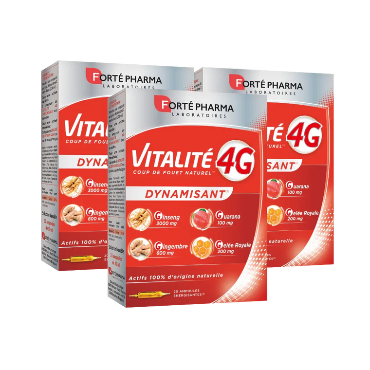 Vitalité 4G dynamisant lot de 3