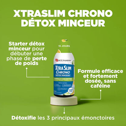 XtraSlim Chrono Détox Minceur attributs Forté Pharma