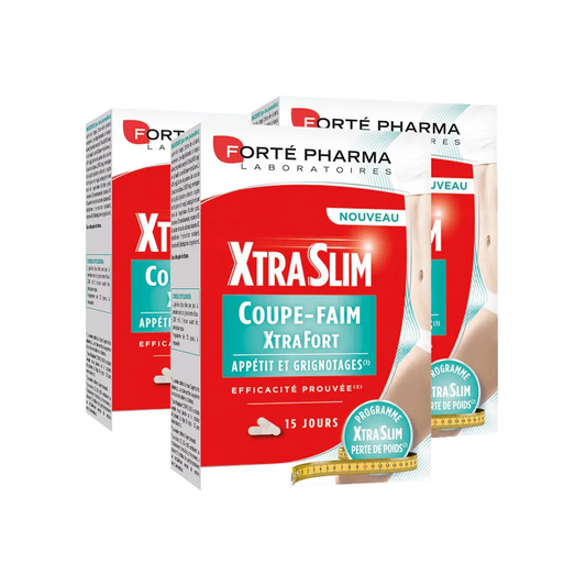 Lot de 3 XtraSlim Coupe Faim - Forté Pharma - Lot de 3 XtraSlim Coupe Faim - Default Title