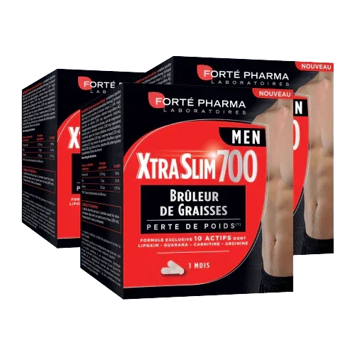 Lot de 3 XtraSlim 700 Men - Forté Pharma - Lot de 3 XtraSlim 700 Men - Default Title