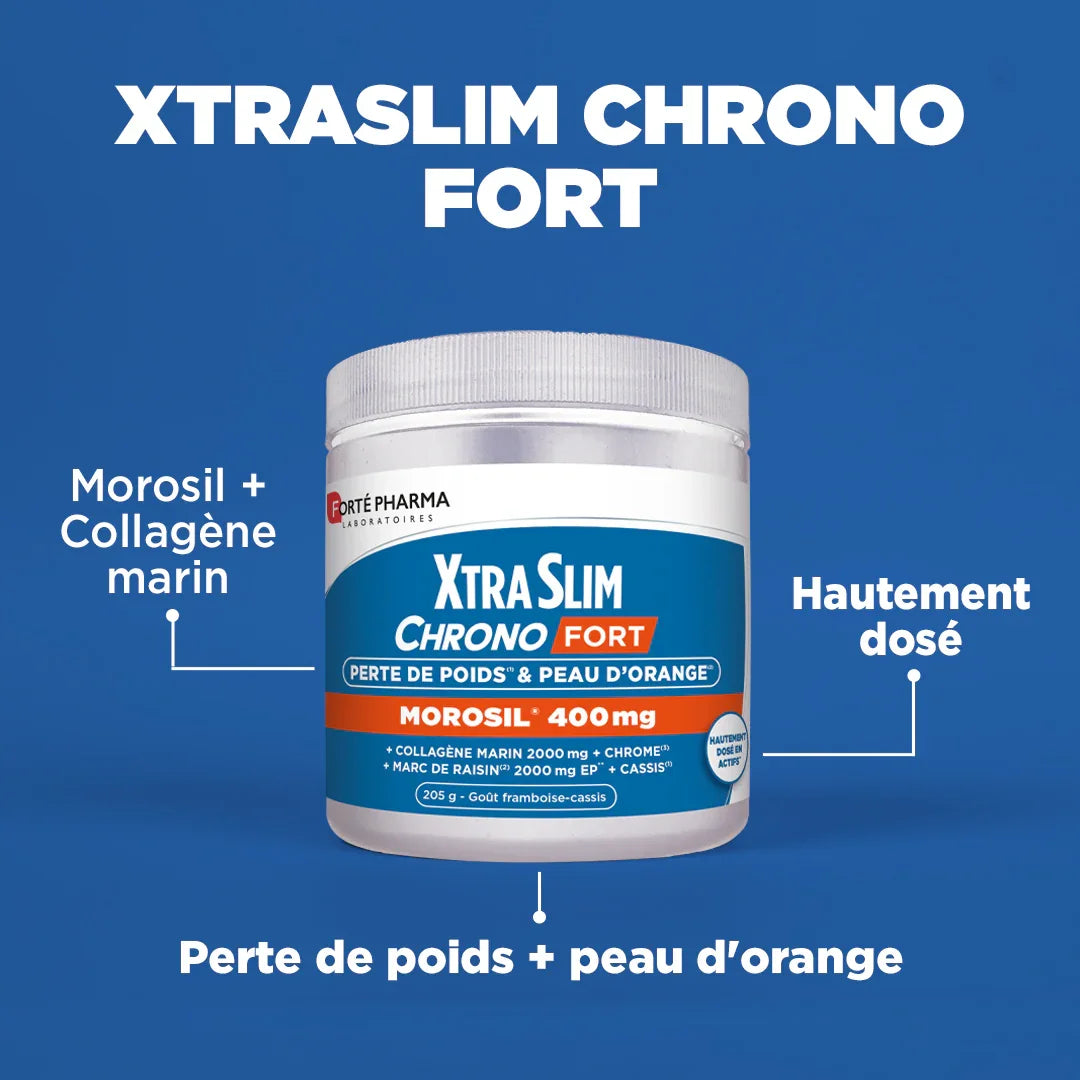 XtraSlim Chrono Morosil fort morosil attributs Forté Pharma