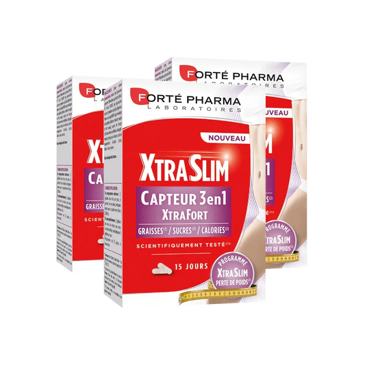 Lot de 3 XtraSlim Capteur 3 en 1 - Forté Pharma - Lot de 3 XtraSlim Capteur 3 en 1 - Default Title