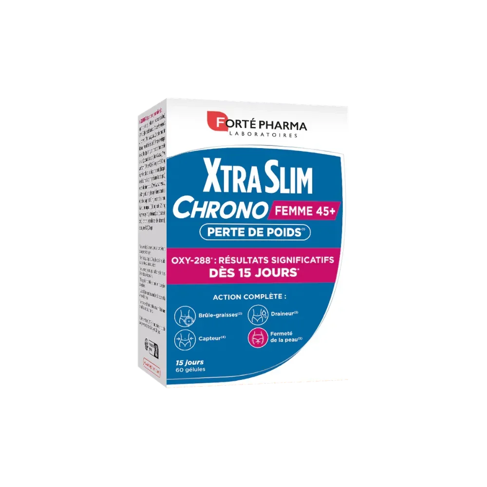 XtraSlim Chrono Femme 45+ perte de poids oxy-288 Forté Pharma