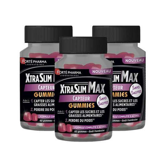 Lot de 3 XtraSlim Max Capteur Gummies - Forté Pharma - Lot de 3 XtraSlim Max Capteur Gummies - Default Title