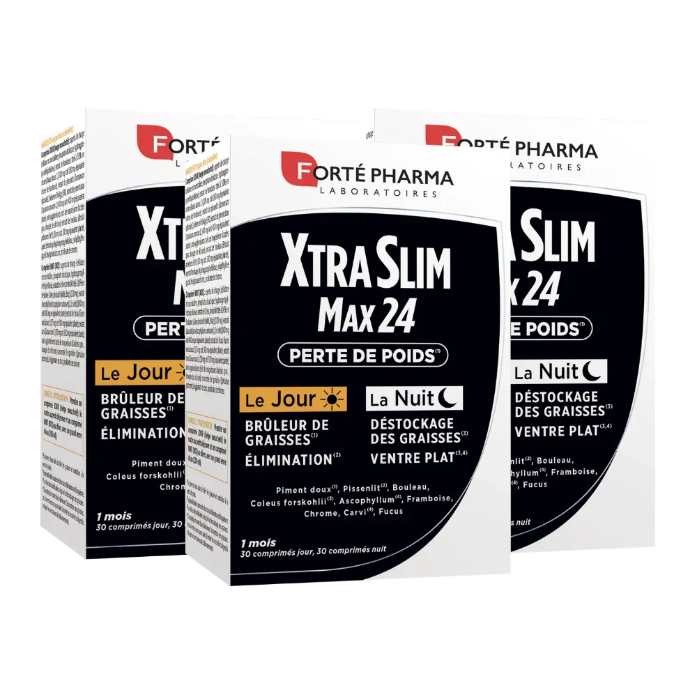 Lot de 3 XtraSlim Max 4 perte de poids 