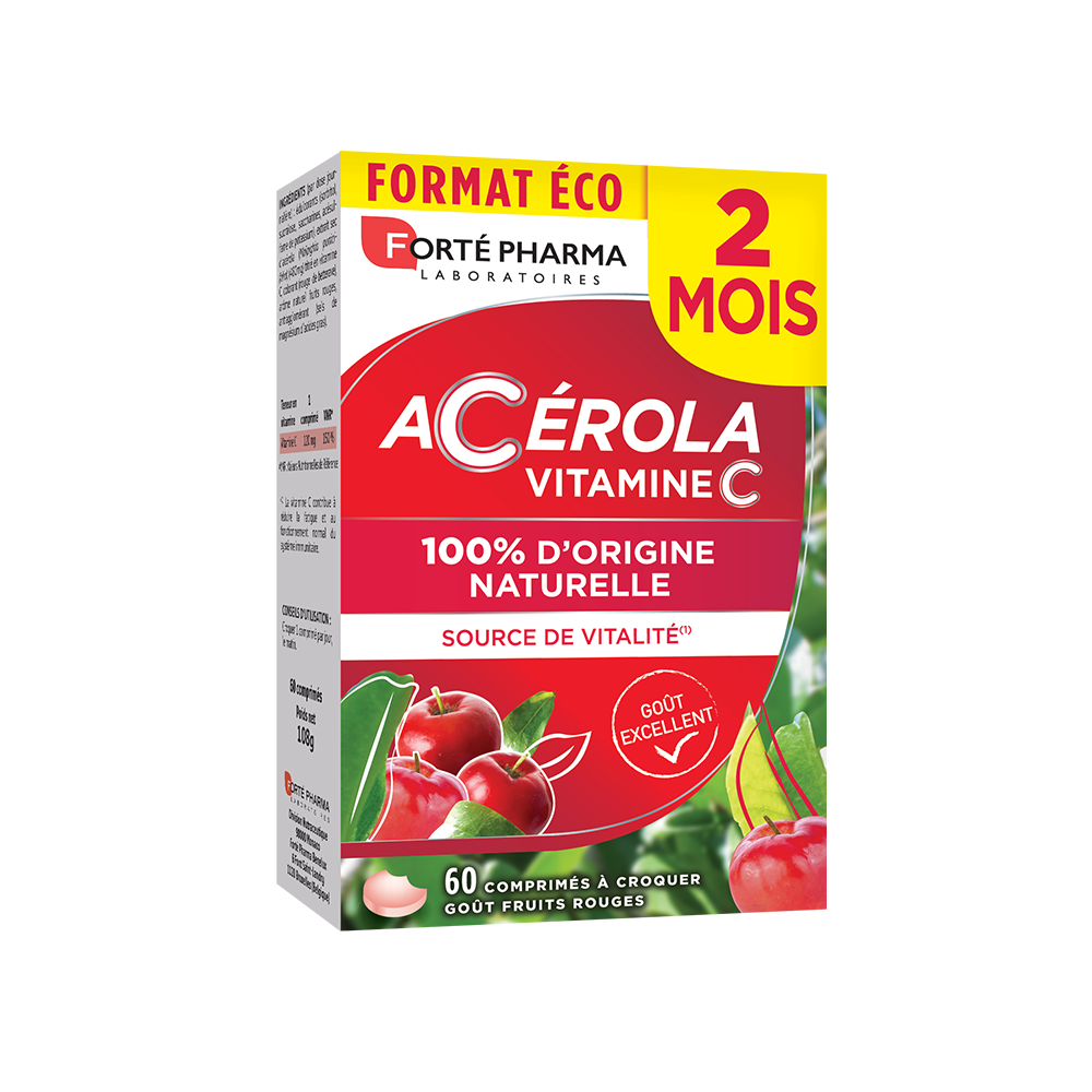 Acheter Acérola vitamines Compléments Alimentaires