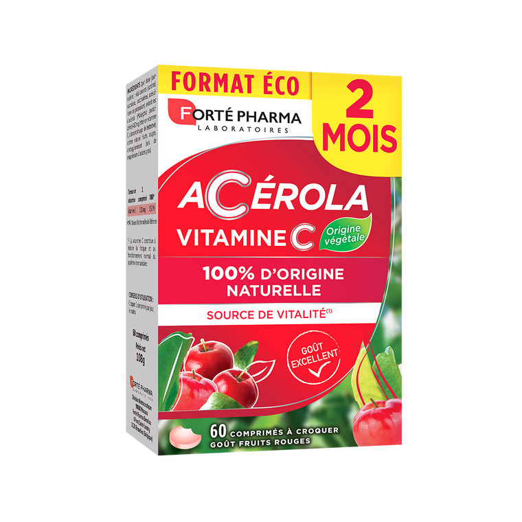 Acheter Acérola vitamines Compléments Alimentaires