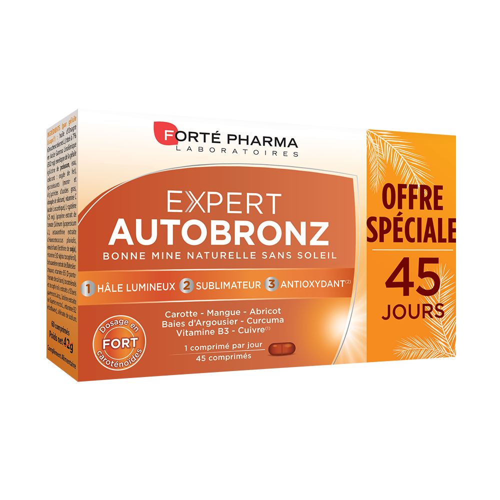 Acheter Expert Autobronz autobronzant comprimés