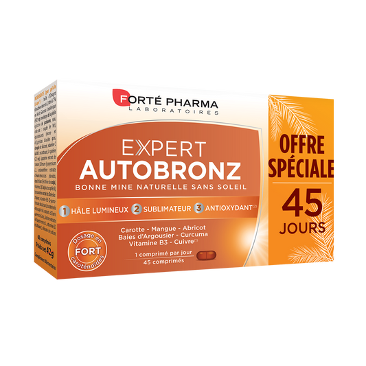 Acheter Expert Autobronz autobronzant comprimés