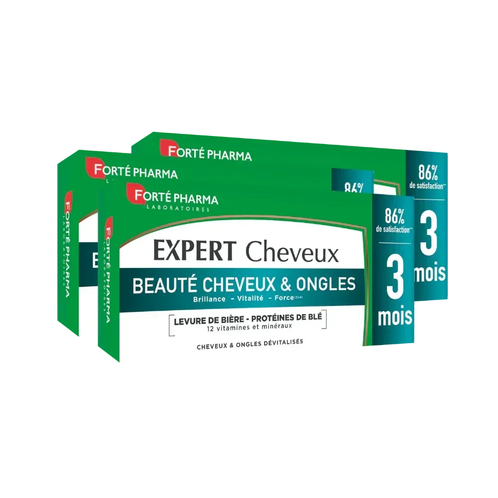 Lot de 3 Expert Cheveux - Forté Pharma - Lot de 3 Expert Cheveux - Default Title