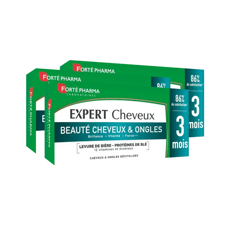 Lot de 3 Expert Cheveux - Forté Pharma - Lot de 3 Expert Cheveux - Default Title