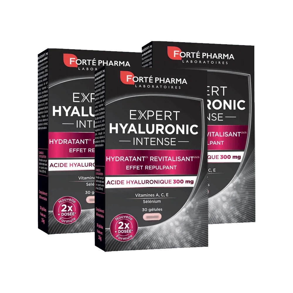 Lot de 3 Expert Hyaluronic Intense - Forté Pharma - Lot de 3 Expert Hyaluronic Intense - Default Title