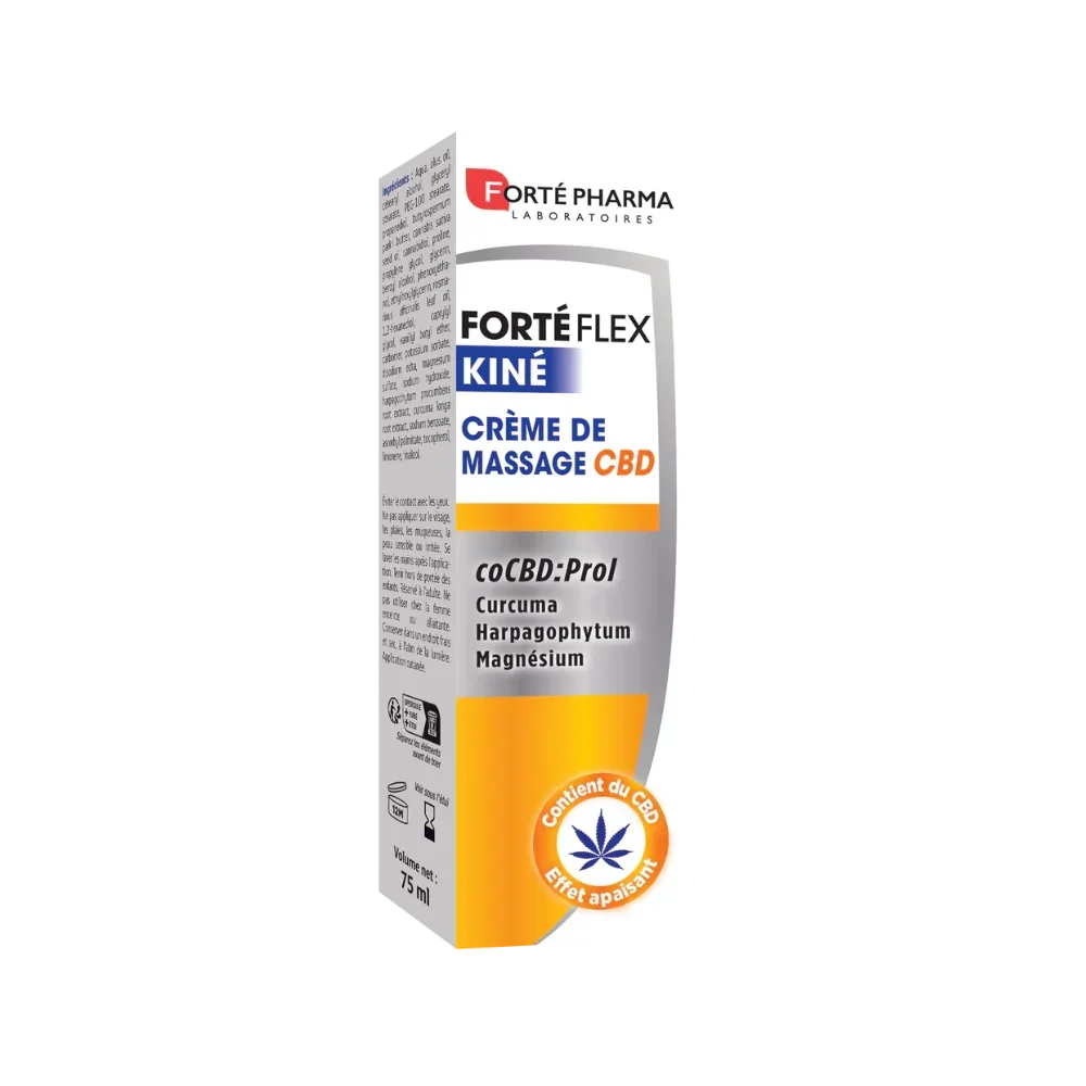 Forté Flex Kiné Crème de massage CBD - Forté Pharma - Forté Flex Kiné Crème de massage CBD - Default Title