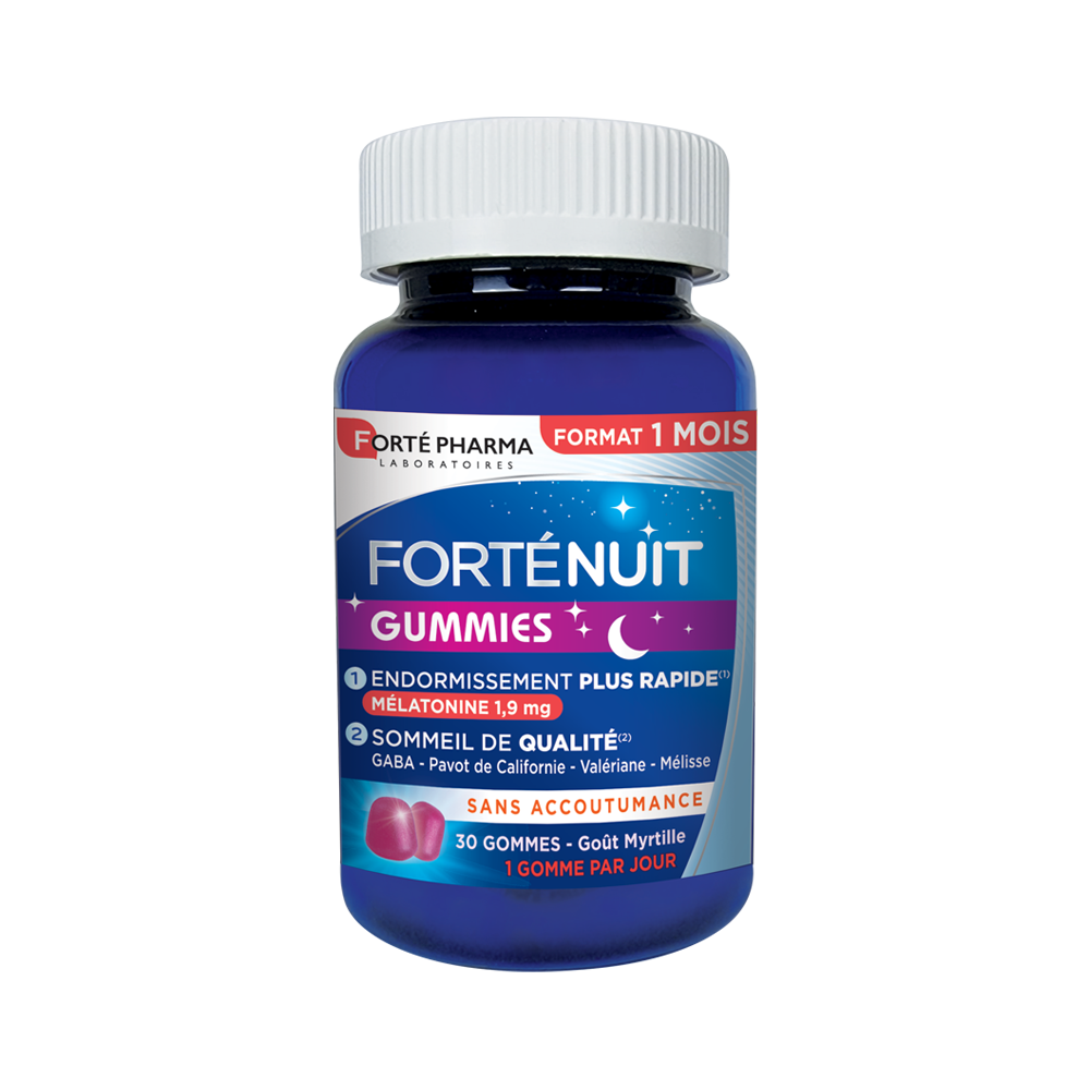 Acheter Forté Nuit gummies sommeil endormissement