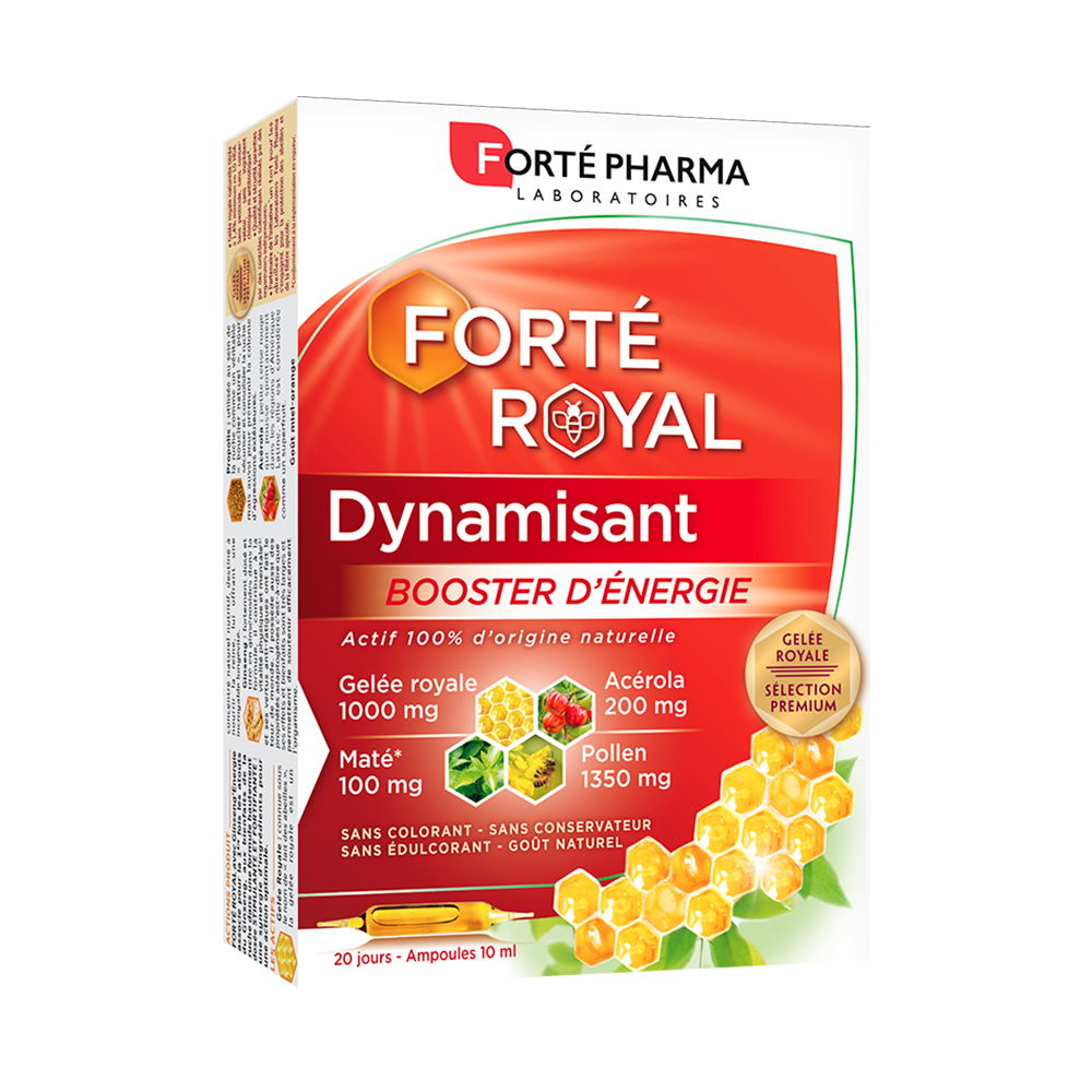 Acheter FortéRoyal Dynamisant ampoules