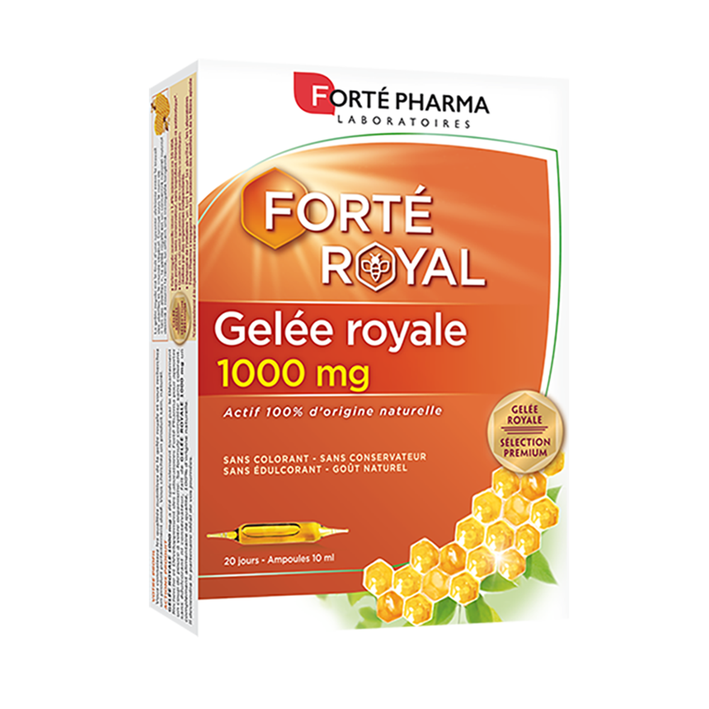 Acheter Gelée Royale 1000mg FortéRoyal