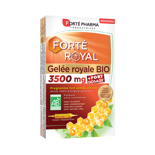 Acheter gelée Royale BIO 3500mg fortement dosée