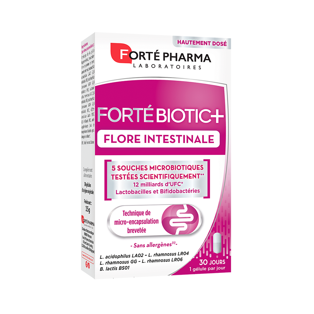 Acheter FortéBiotic+ Flore intestinale microbiote