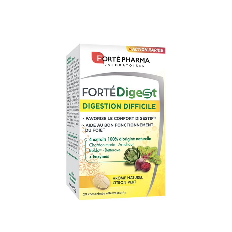 Acheter FortéDigest Digestion Difficile Complément Alimentaire