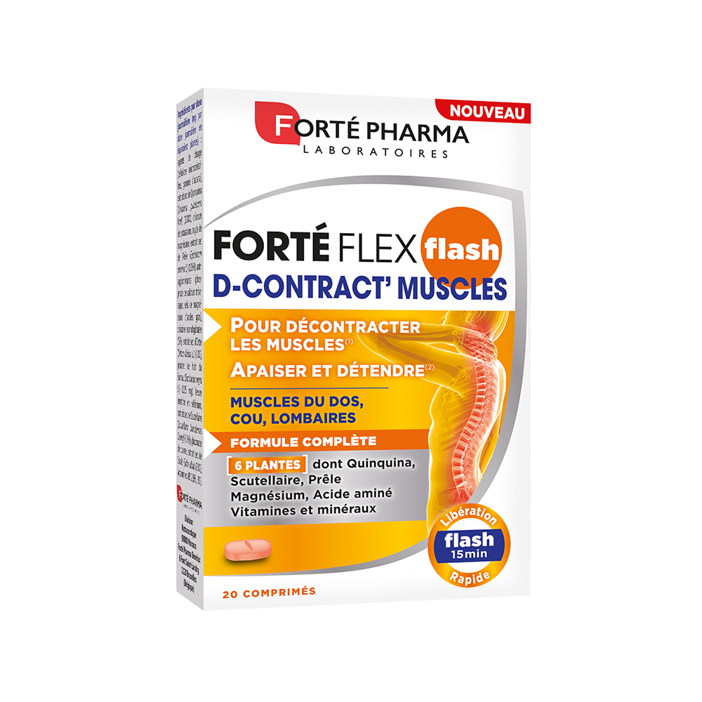 FortéFlex Flash D-Contract Muscles décontractant musculaire