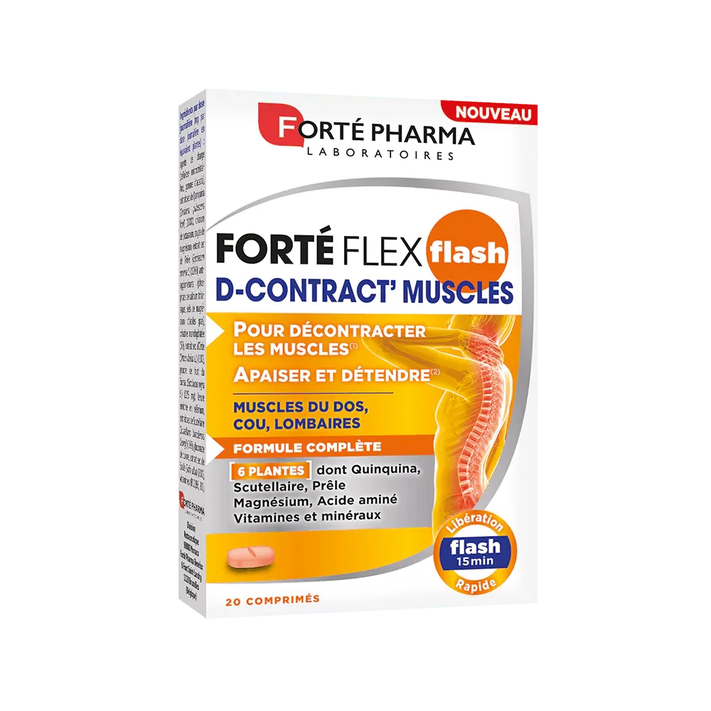 FortéFlex Flash D-Contract' Muscles - Décontractant musculaire | Forté ...