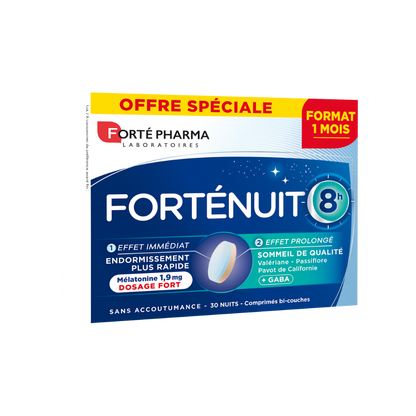 FortéNuit 8h mélatonine GM