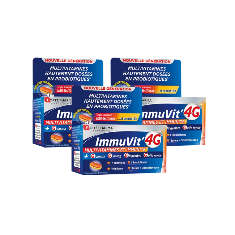 Immuvit 4G lot de 3
