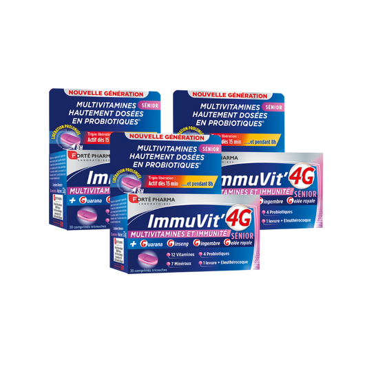 Lot de 3 Immuvit 4G sénior