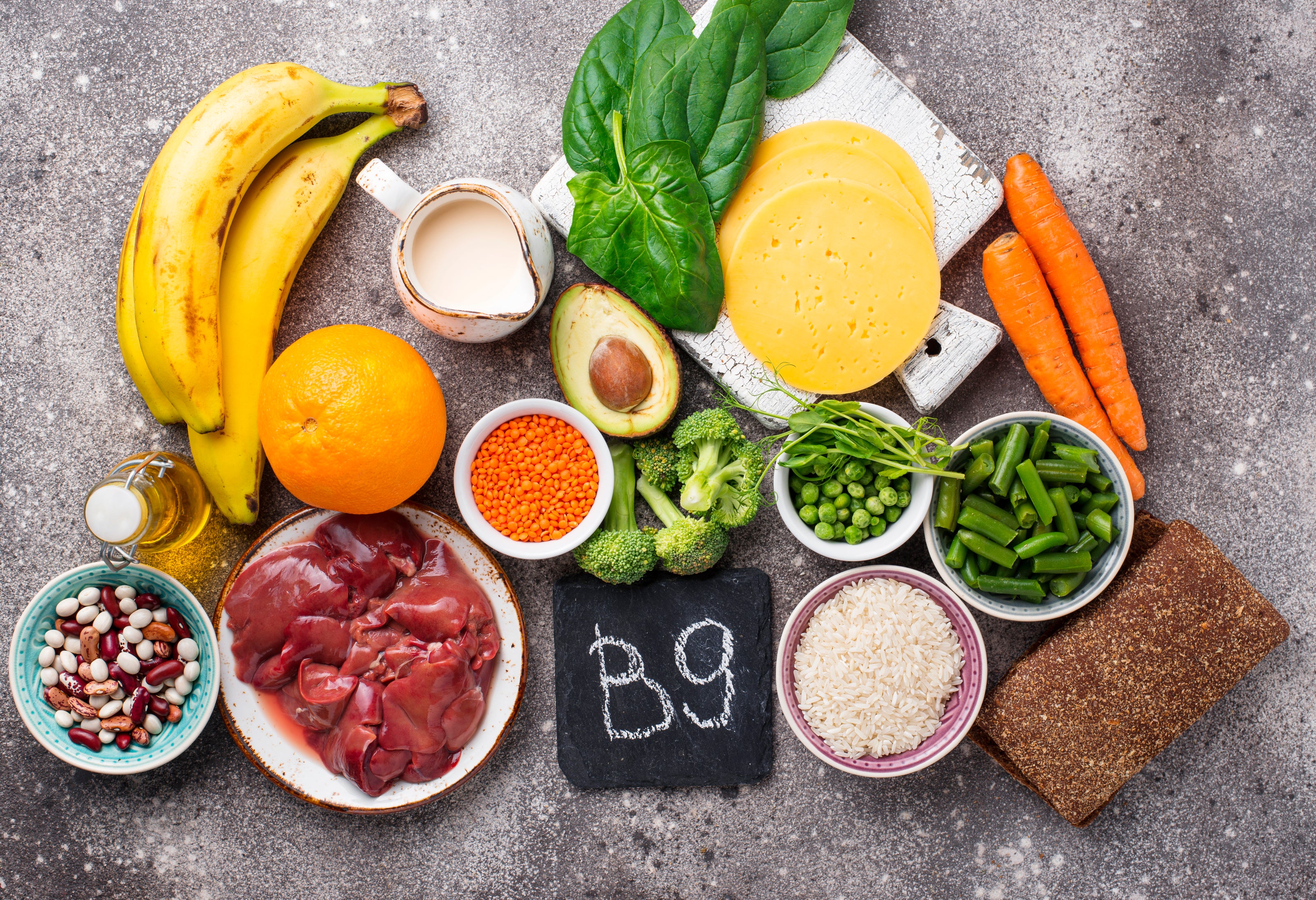 Vitamine B9 ingredients