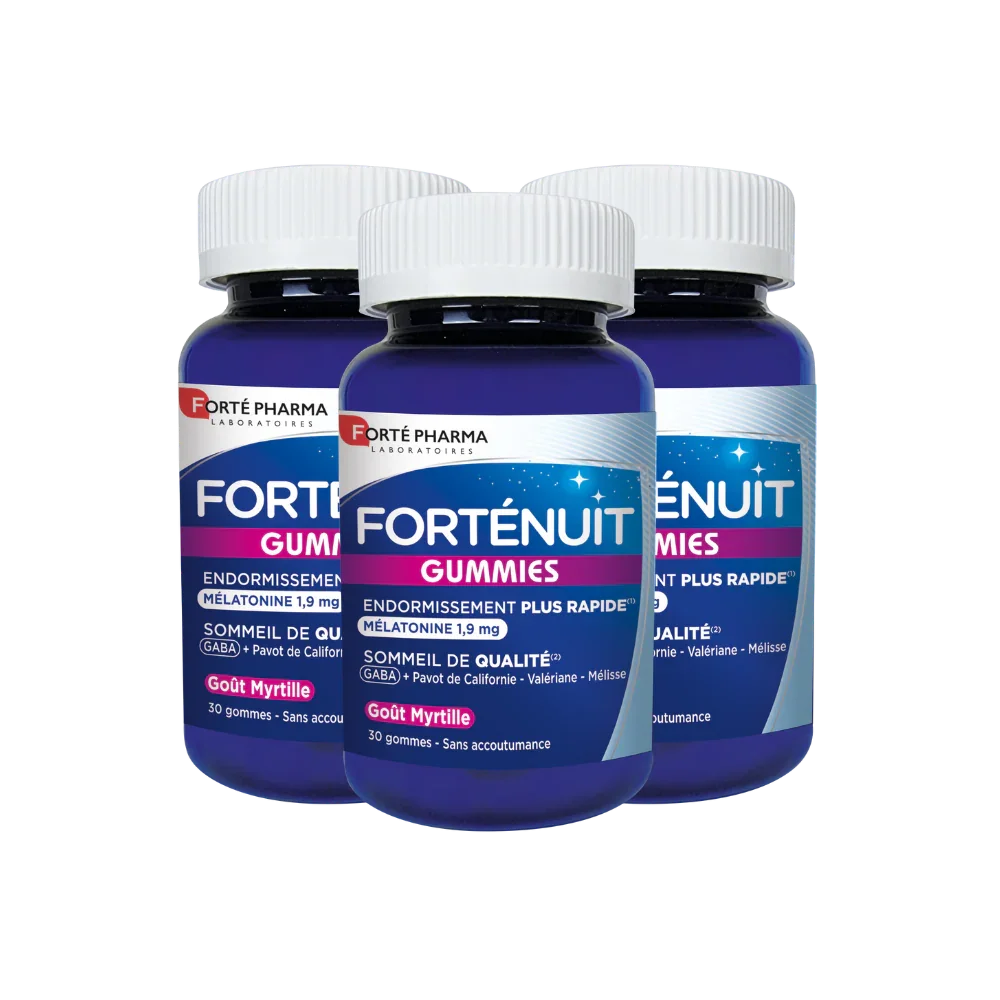 Lot de 3 FortéNuit gummies
