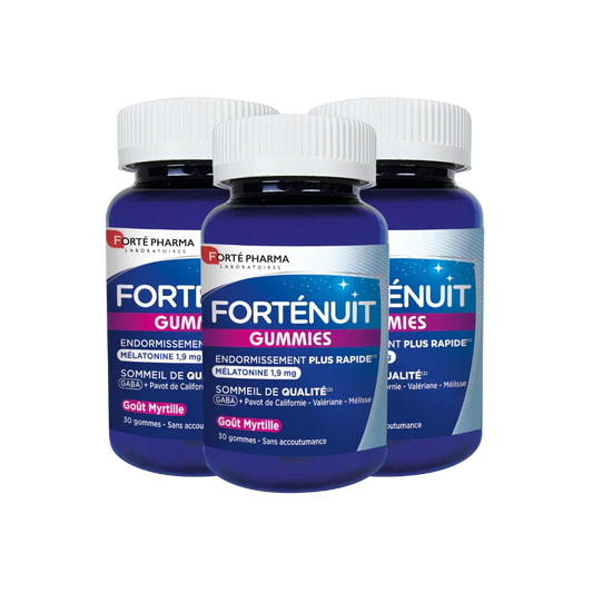 Lot de 3 FortéNuit gummies